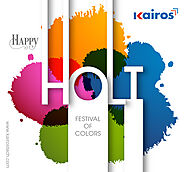 Wish You a Happy Holi - kairos Technologies