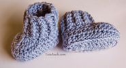 Free Crochet Pattern for Baby booties