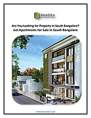 Are You Looking for Property in South Bangalore? Get Apartments for Sale in South Bangalore