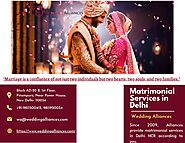 Top Matrimonial Services in Delhi