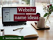 Website name ideas