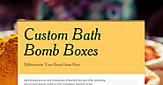 Custom Bath Bomb Boxes | Smore Newsletters