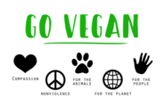 Don't STOP...Until the World is VEGAN!