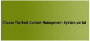 What Is The Best Content Management System Portal For Your Business?