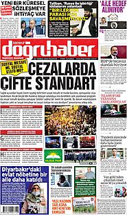 Doğruhaber Gazetesi Manşeti - Gazeteapp