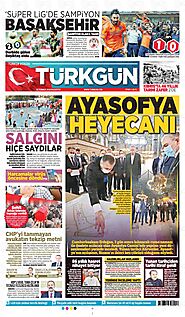 Türkgün Gazetesi Manşeti - Gazeteapp