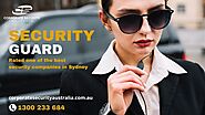Commercial and Event Security Guard Company In Sydney