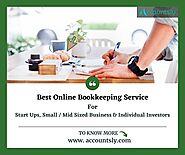 Best Online Bookkeeping Service - Accountsly - Online Bookkeeping Company