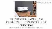 Your HP Printer Paper Jam? 1-8057912114 HP Printer Not Printing Anything