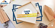 What type of loan is best for home improvements?