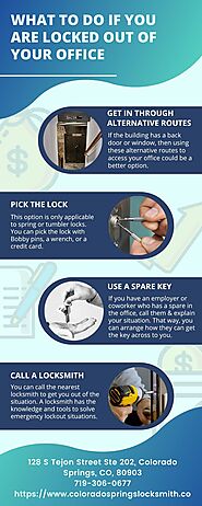 What To Do If You Are Locked Out Of Your Office?