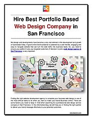 Hire best portfolio based web design company in san francisco