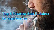 Top 5 Nicotine Salt E-Juices NZ Vaper Must Try by Momentum Vape Co NZ - Issuu