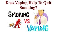Does Vaping Help To Quit Smoking? by Momentum Vape Co Australia - Issuu