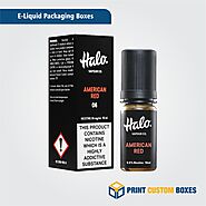 Custom E-Liquid Packaging Boxes