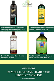 Bulk Natural Hair Care Products Online - OtteFoods