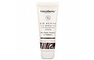 Greenberry Organics Bio Active Tan Removing Exfoliating Scrub with Shea Butter, Vitamin C and E