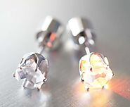 Top Design Diamond stud earrings for men – Gemstone Jewellery India