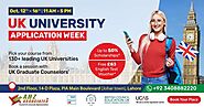 UK University Application Week - Pakistan