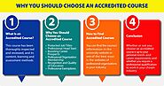 Accredited Courses: What They Are and Why You Should Choose One