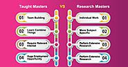The Difference between Taught Masters VS Research Masters - AHZ Associates