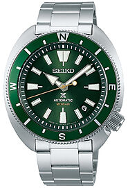 Seiko Land Tortoise Green Face Diver Watch SBDY111 (Japan version)