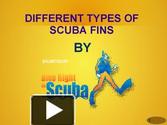 DIFFERENT TYPES OF SCUBA FINS