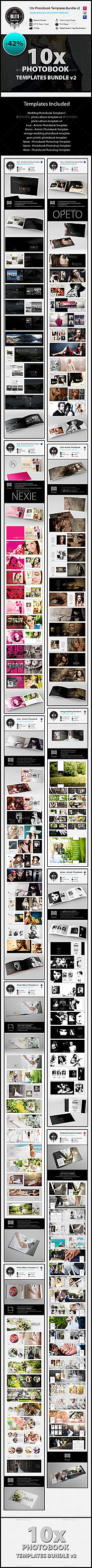 10x Photobook Templates Bundle v2 | GraphicRiver