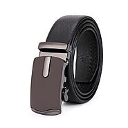 Men's Casual Automatic Buckle Genuine Leather Belt (B8)