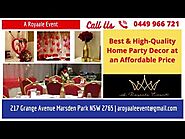 Best & High-Quality Home Party Decor at an Affordable Price
