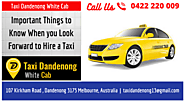 Important Things to Know When you Look Forward to Hire a Taxi