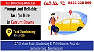 Prompt and Reliable Taxi for Hire in Carrum Downs