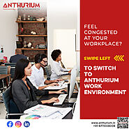 Best Shared Office Space In Noida - Anthurium