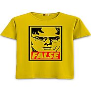 False The Office Themed T-Shirt