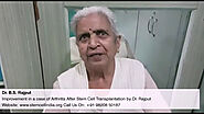 Improvement in a case of Arthritis After Stem Cell Transplantation by Dr. Rajput- Stem Cell India