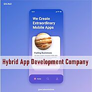 Website at https://www.escalesolutions.com/services/hybrid-app-development.php