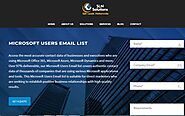 Microsoft Users Email List | Microsoft Customers List | SLN Solutions