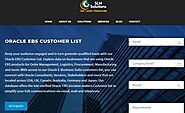 Oracle EBS Customer List
