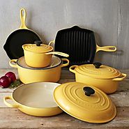Le Creuset Cookware Set in Honey - Kitchen Things