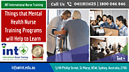 Things that Mental Health Nurse Training Programs will Help to Learn