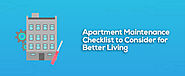 Apartment Maintenance Checklist to Consider for Better Living