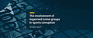 How are OCGs involved in sports corruption?