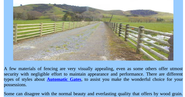 Good Quality & Design of Residential Fencing