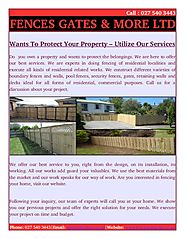 Residential fencing with Max Steel in Hamilton