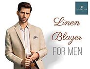 Buy Linen Blazer For Men Online