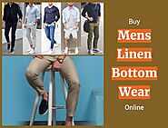 Buy Mens Linen Bottom Wear Online