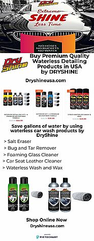 Waterless Detailing Products by DRYSHINE - Shop Now