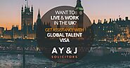 Global Talent Visa: Check GTV Fees, Eligibility, Guidance | A Y & J Solicitors