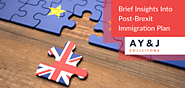 Brief insights on post-Brexit immigration Plan