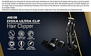 SYSKA HB100 Ultraclip Hair Clipper with Super Fast Charging, Runtime
